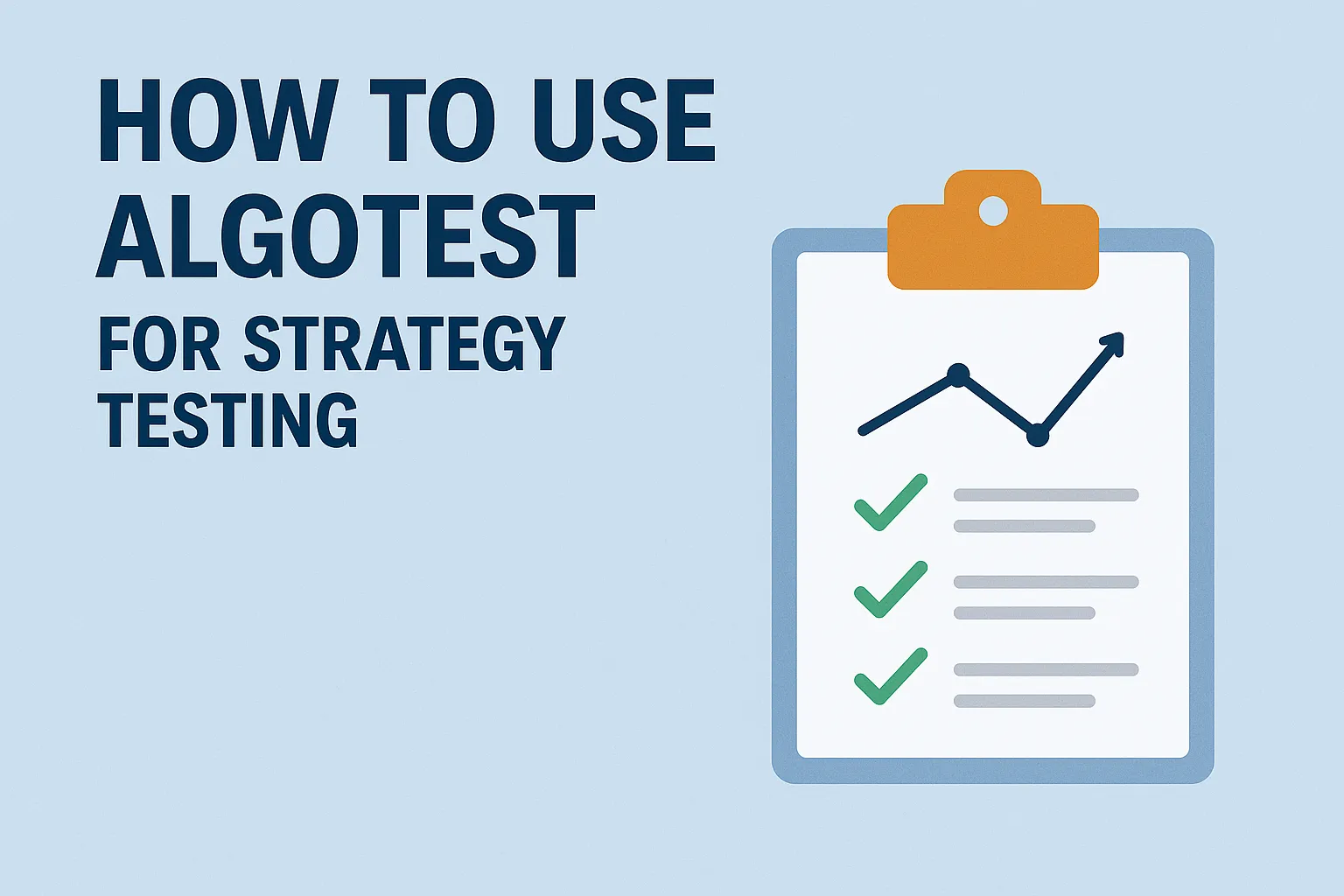 AlgoTest for Strategy Testing